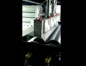 Bubble film machine