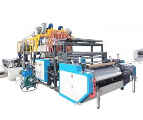 Wrapping film machine