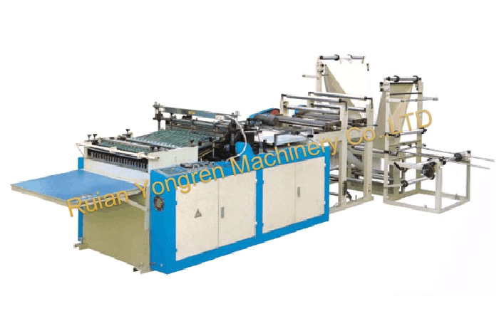 Bubble film bag making machine