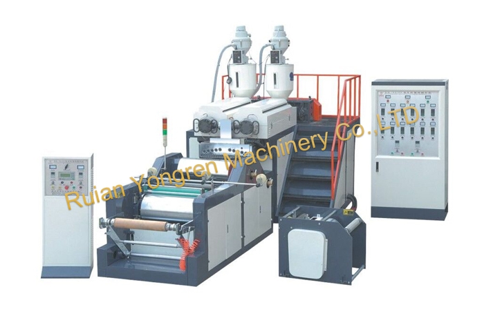 Wrapping film machine (double layer)