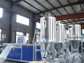 风冷造粒机车间实拍